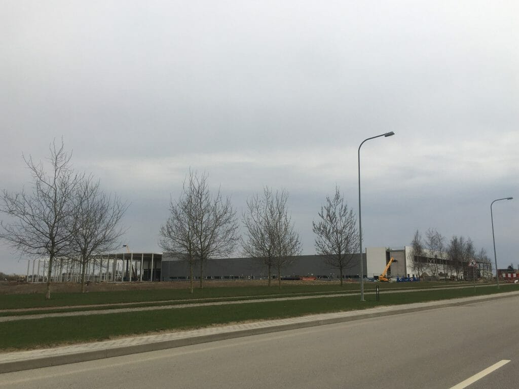 Rehau gamykla (Pramonės g. 35A) - Vieglā rūpniecība - būvdarbu attēli