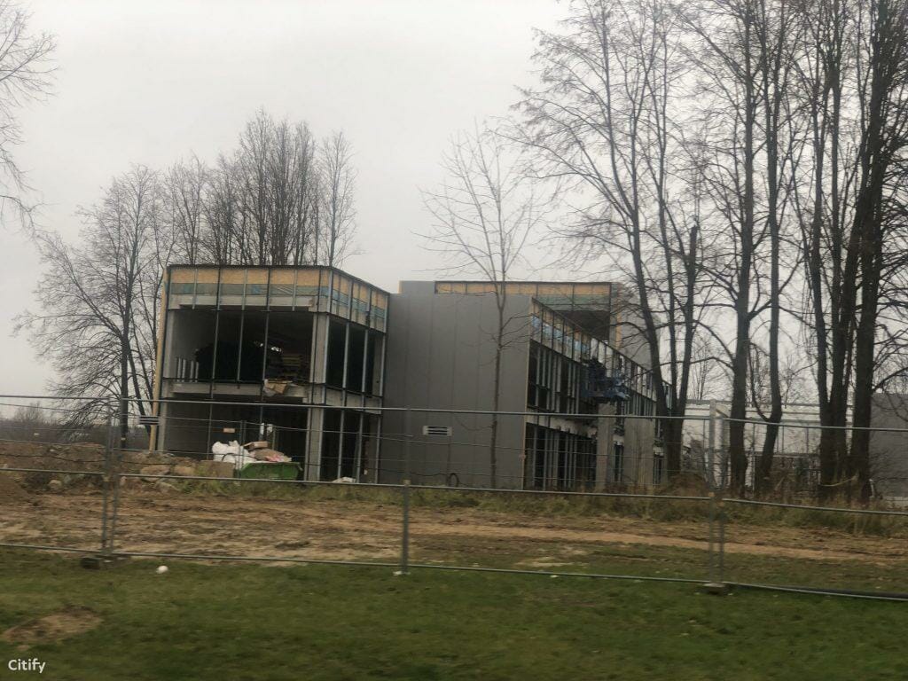 Partizanų g. 75K (Partizanų g. 75K) - Shopping center - construction photos