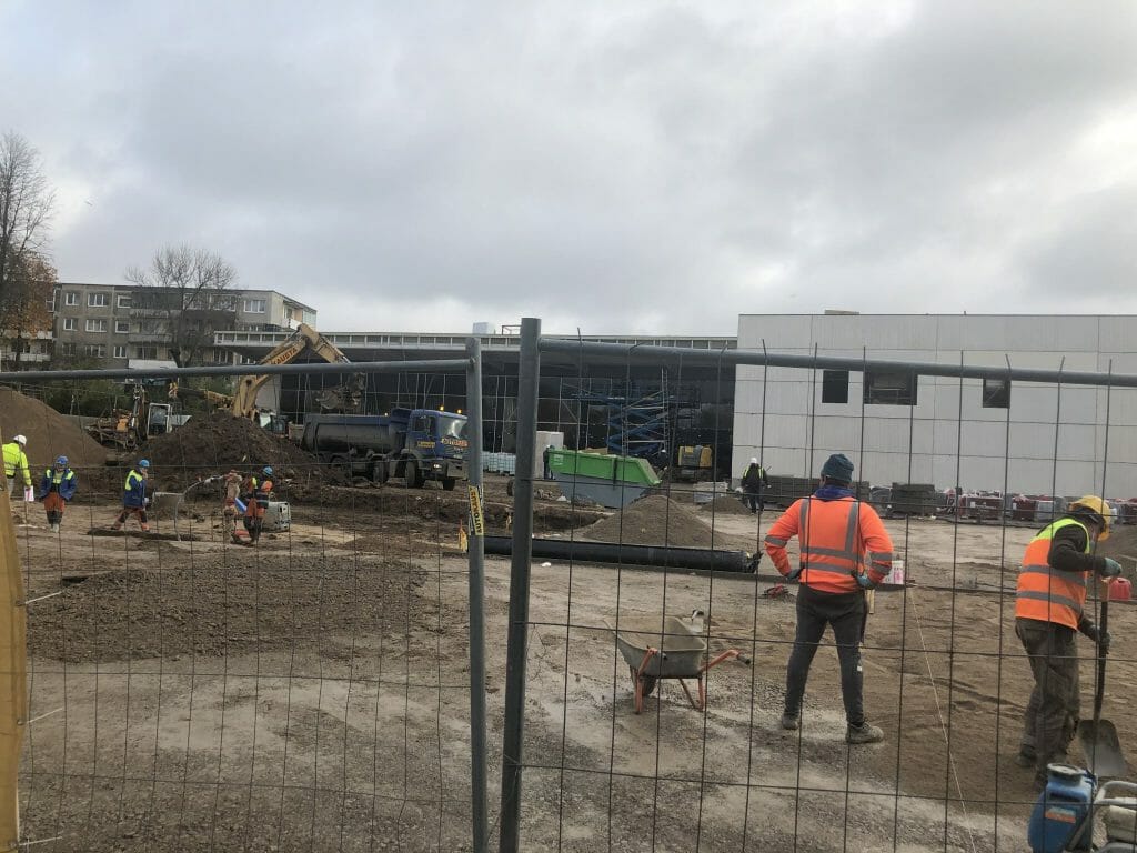 Kauno ledo rūmai (Kovo 11-osios g. 26) - Sports arena - construction photos