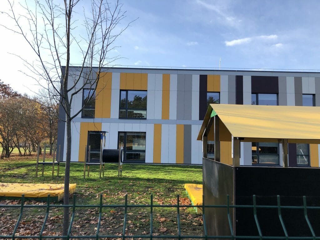 Modulinis darželis "Strazdelis" (I. Šimulionio g. 14) - Primary and secondary education - construction photos