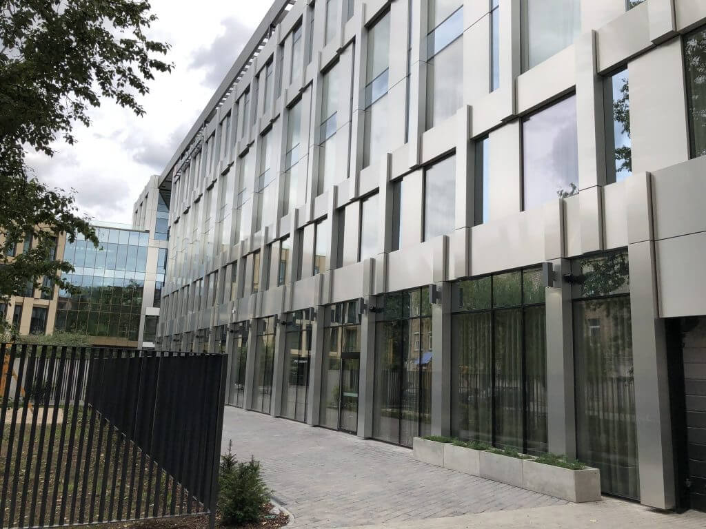 Live Square (Dainavos g. 3) - Biroju centrs - būvdarbu attēli