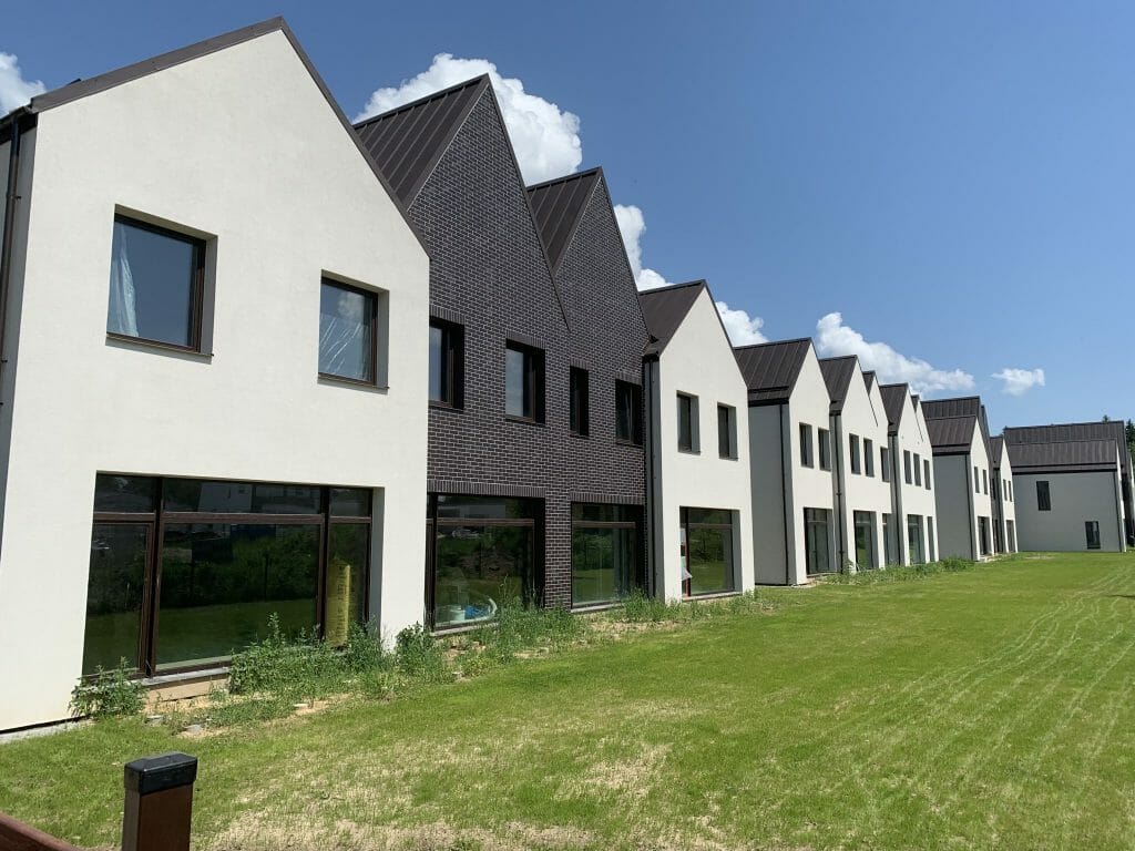 Pavilnio aura (Alfonso Lipniūno g. 9, 11, 15, 17, 19, 21, 23, 25, 27, 29, 31, 33, 35, 37) - Row housing - construction photos