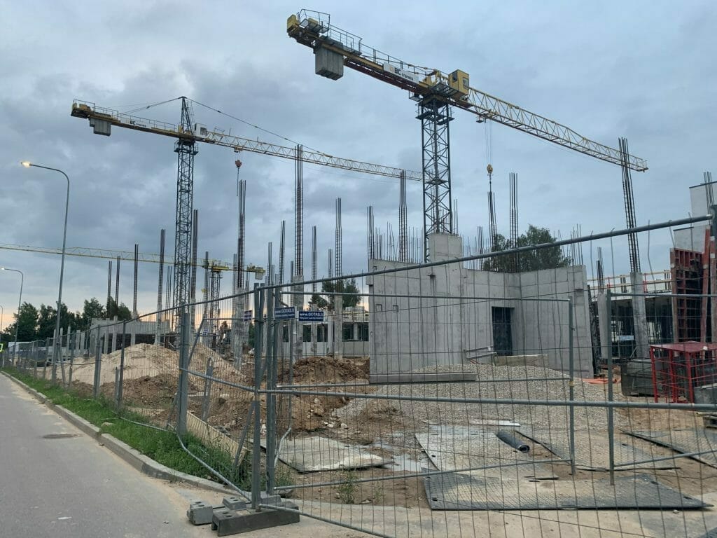 Vaikų pediatrijos II korpusas (Santariškių g. 7) - Hospital - construction photos