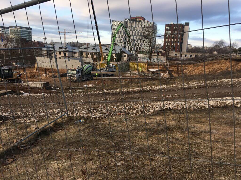 Kavoliuko 14 (A. P. Kavoliuko g. 14) - Multi apartment - construction photos