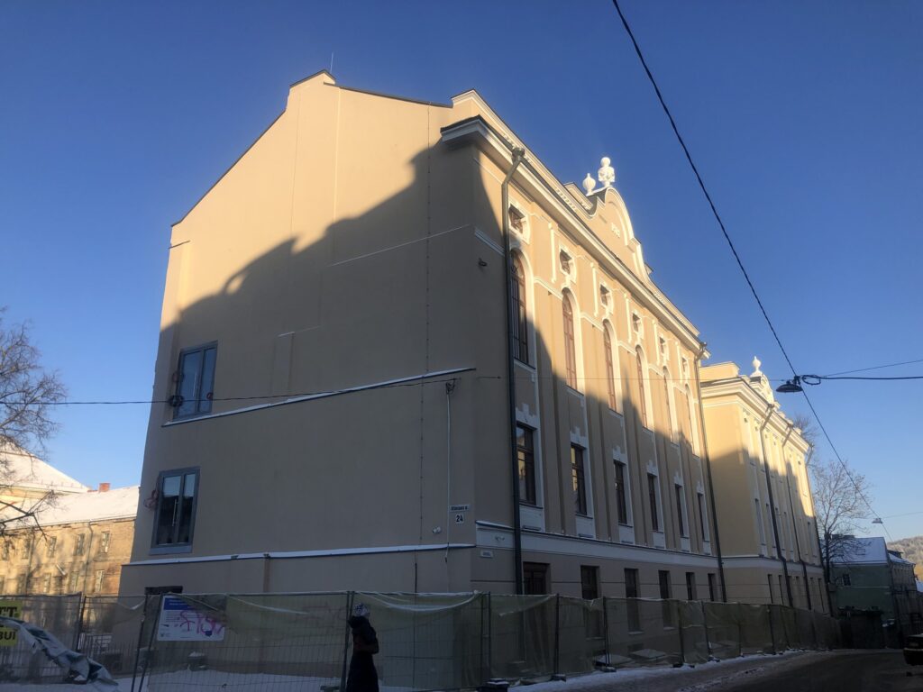 Radvilų rūmų pietų korpuso ir rytų paviljono atkūrimas (Vilniaus g. 24) - Museum - construction photos