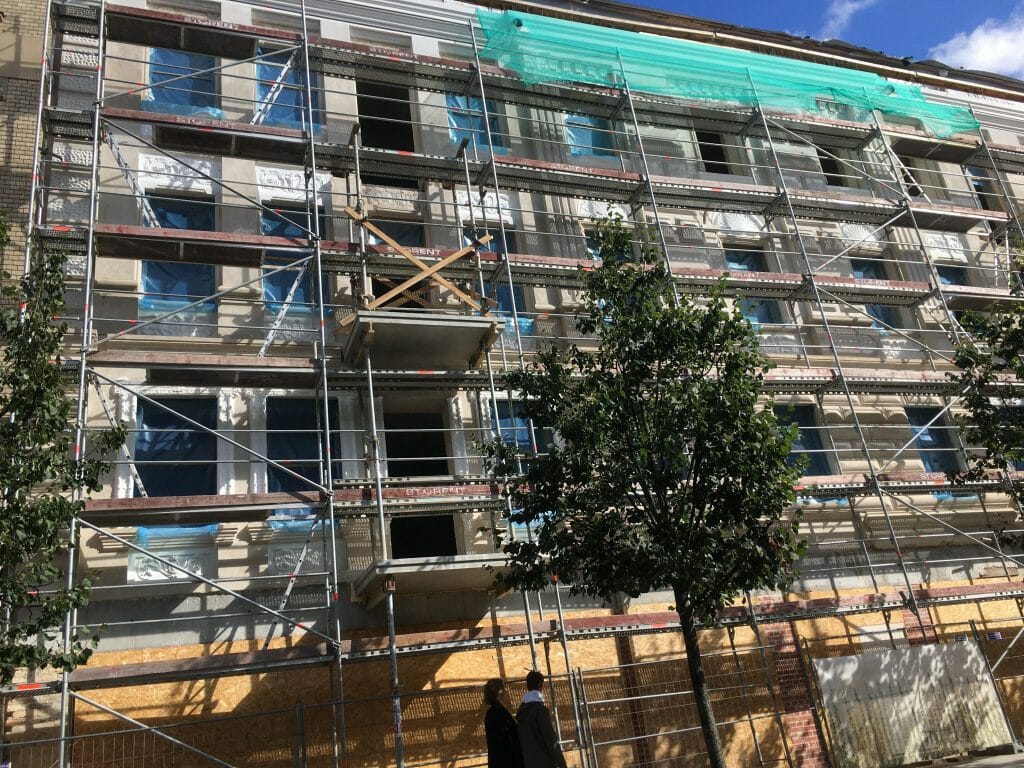 Gedimino 37 (Gedimino pr. 37) - Multi apartment - construction photos