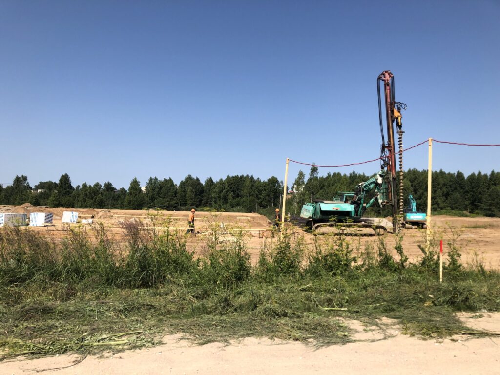 Vyšnios 1 etapas (Karaliaučiaus g. 25, 27) - Multi apartment - construction photos