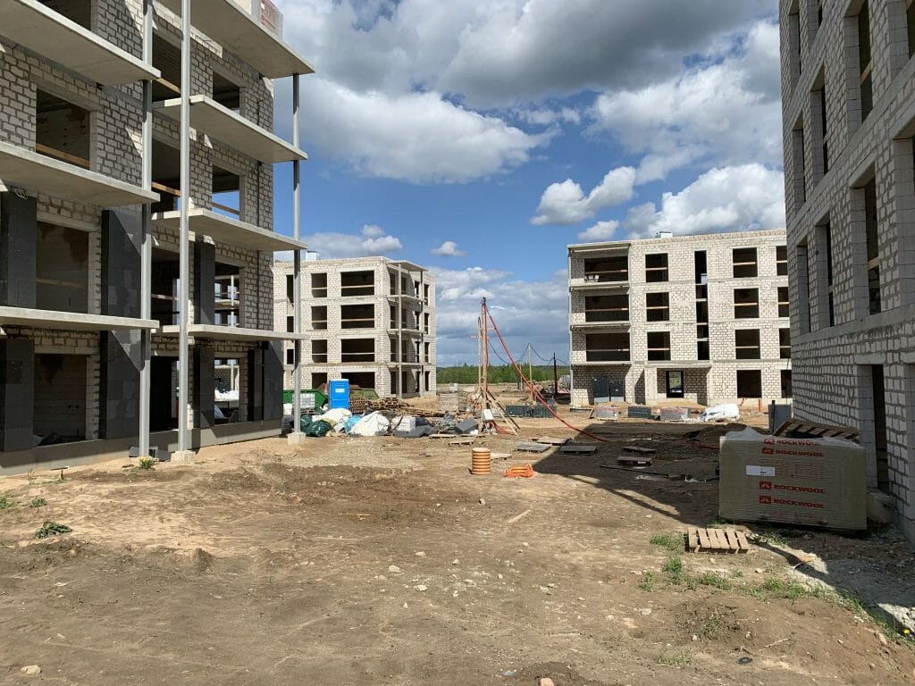 Naujosios Santariškės 1 etapas (Daujoto g. 4, 6, 8, 10) - Korterelamu - ehituse fotod