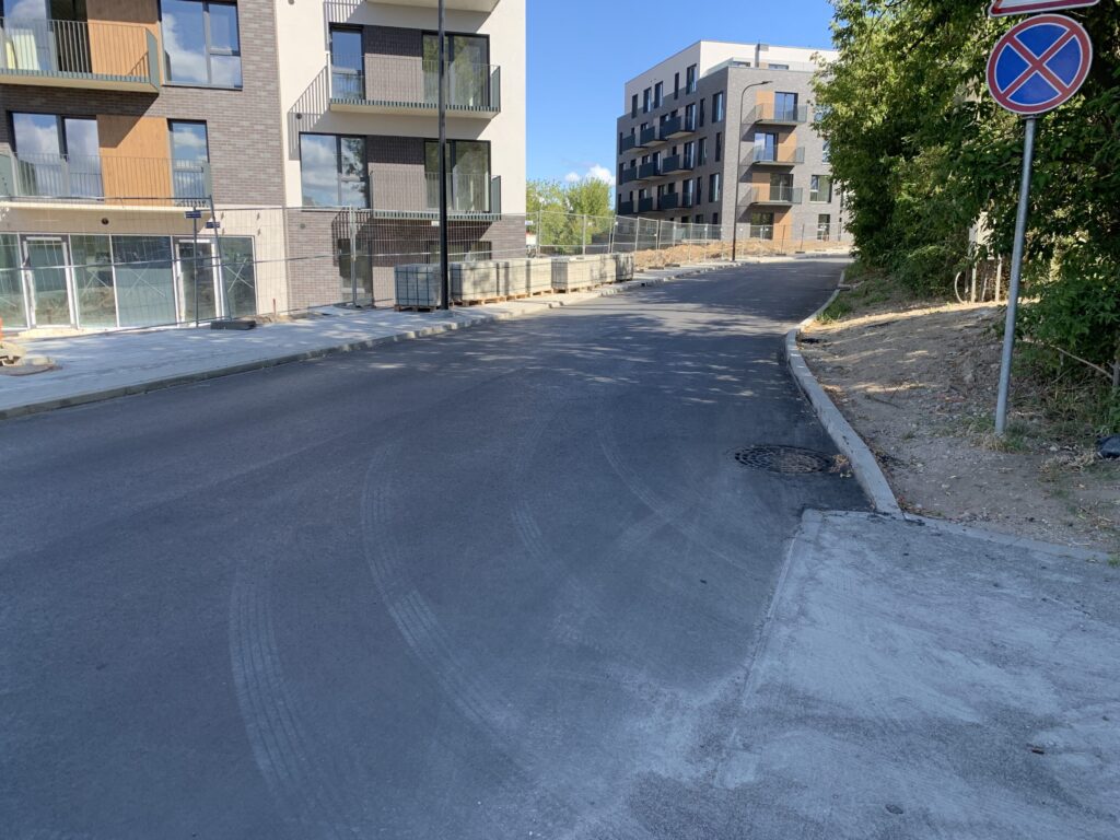 Utenos g. atkarpa (Utenos g.) - Street - construction photos