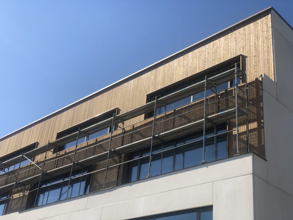 Tolminkiemio (Pilaitės) gimnazija (Tolminkiemio g. 2D) - Primary and secondary education - construction photos