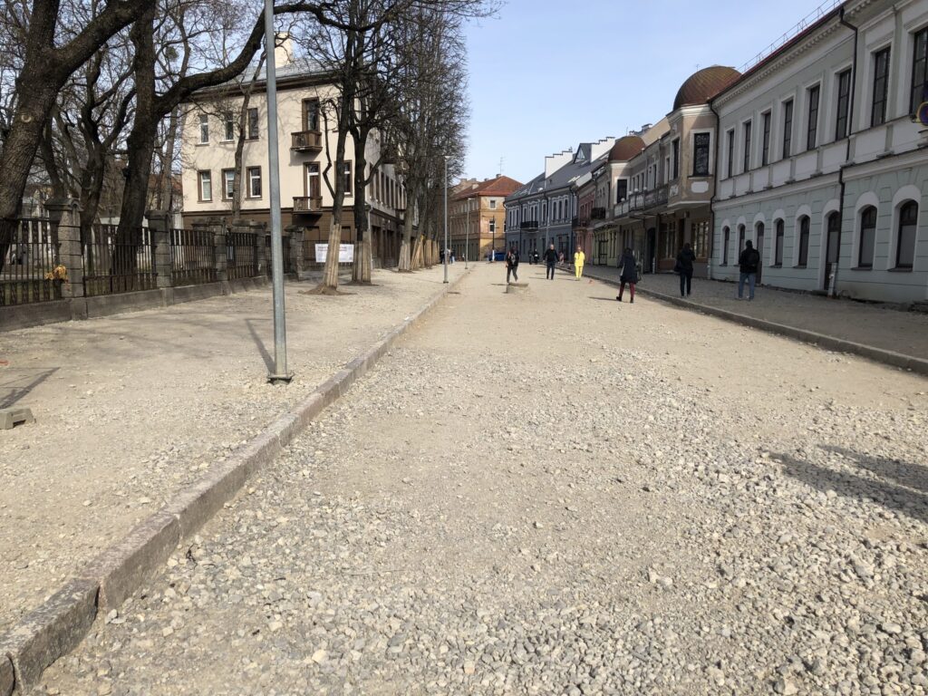 Vilniaus g. rekonstrukcija (Vilniaus g.) - Street - construction photos