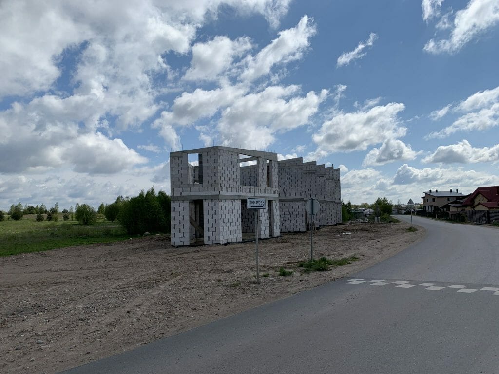 Zujūnų g. 77 (Zujūnų g. 77) - Automobilių centras - statybų nuotraukos