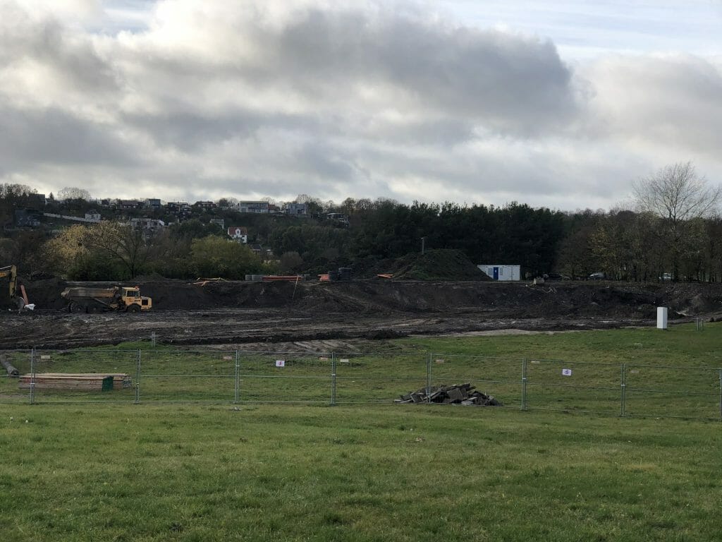 Mokslo sala (Karaliaus Mindaugo pr. 50) - Museum - construction photos