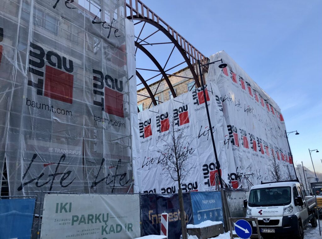 PAUPYS 6 etapas (Aukštaičių g. 7) - Multi apartment - construction photos