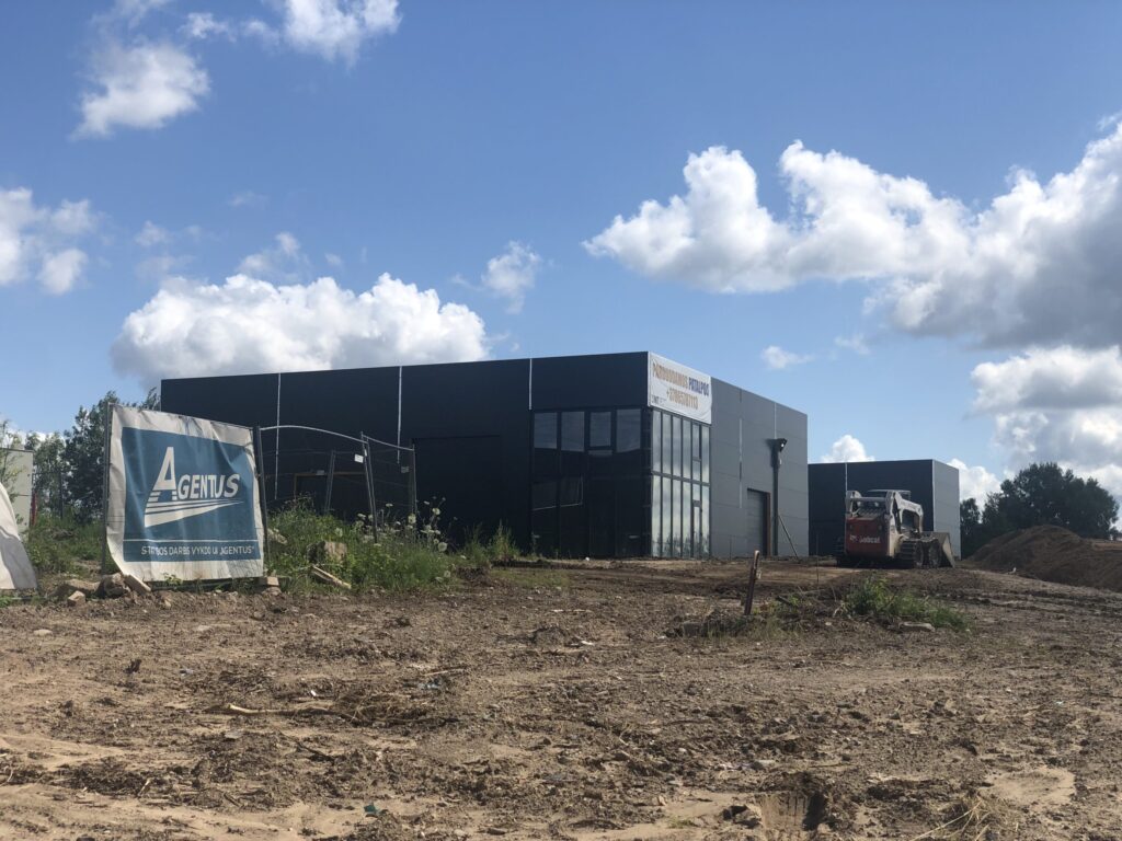 Elektrėnų g. 27 (Elektrėnų g. 27) - Sandėlys / Platinimo centras - statybų nuotraukos