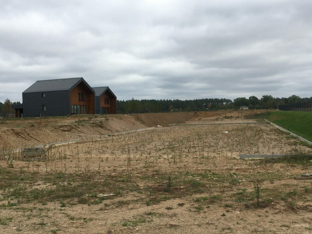 Akmenvilis (Šaltalankių g. 1) - Rindu mājas - būvdarbu attēli