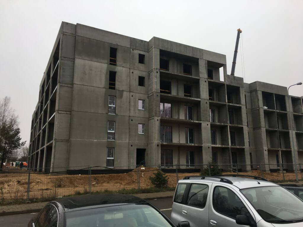 Naujoji Pilaitė 11 kvartalas (Tolminkiemio g. 35) - Daugiabutis - statybų nuotraukos