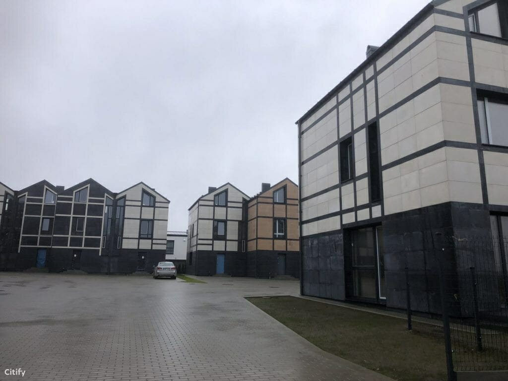 Memelhaus (Juodupio g. 35, 35A, 35B, 35C, 35D, 35E, 37) - Row housing - construction photos