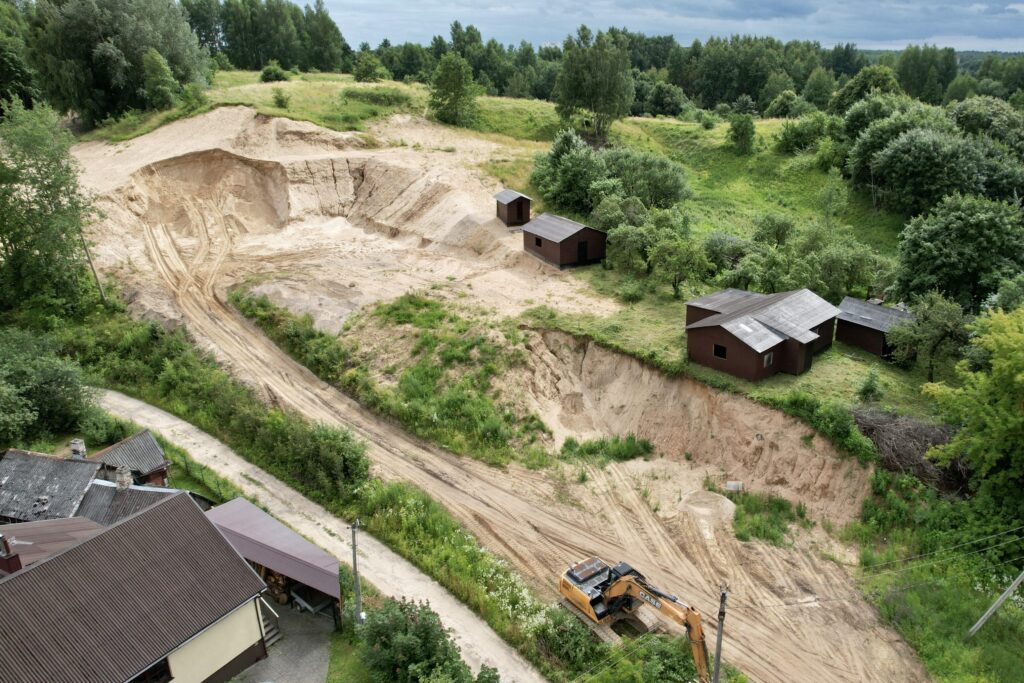 Monopolio namai (Kaminkelio g. 29) - Multi apartment - construction photos