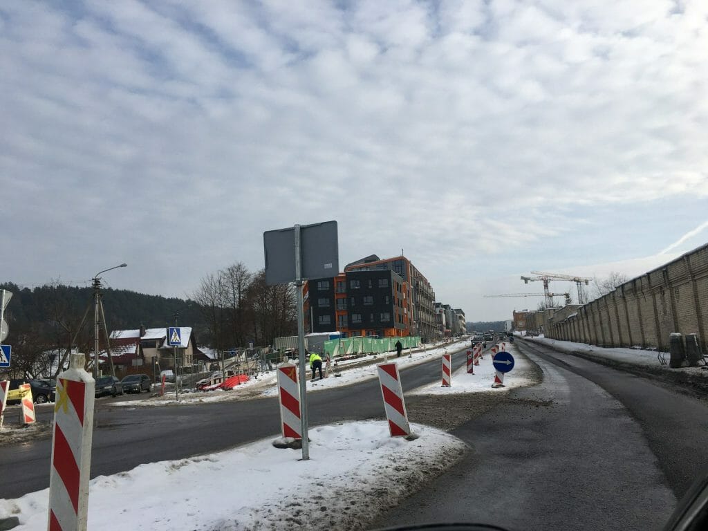Manufaktūrų g. (Manufaktūrų g.) - Bike path, Street - construction photos