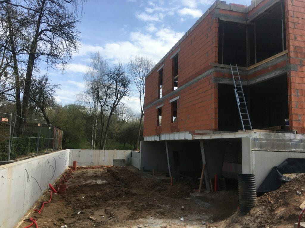 Panoramos trio (Amerikos Lietuvių g. 21) - Multi apartment - construction photos