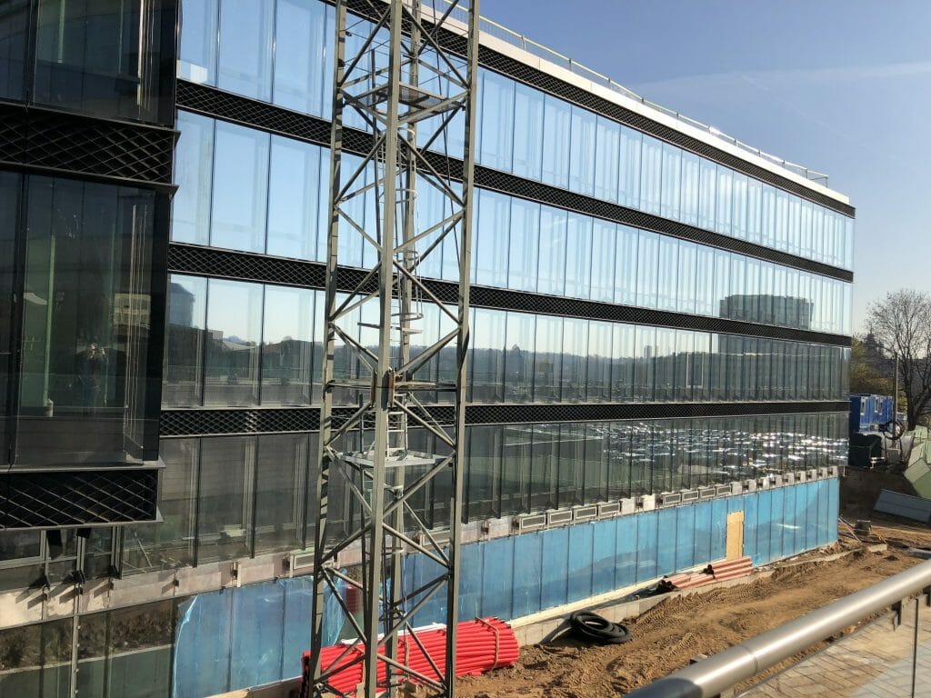 SEB administracinis (Gedimino Baravyko g. 4) - Biroju centrs - būvdarbu attēli