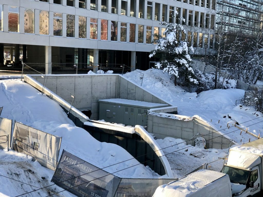 Freedom 36 (Laisvės pr. 36) - Office center - construction photos