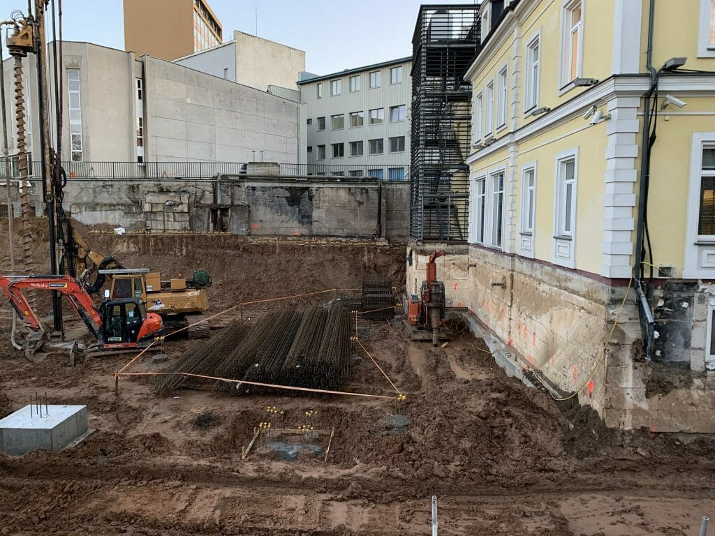 Vytenio 4 (Vytenio g. 4) - Multi apartment - construction photos