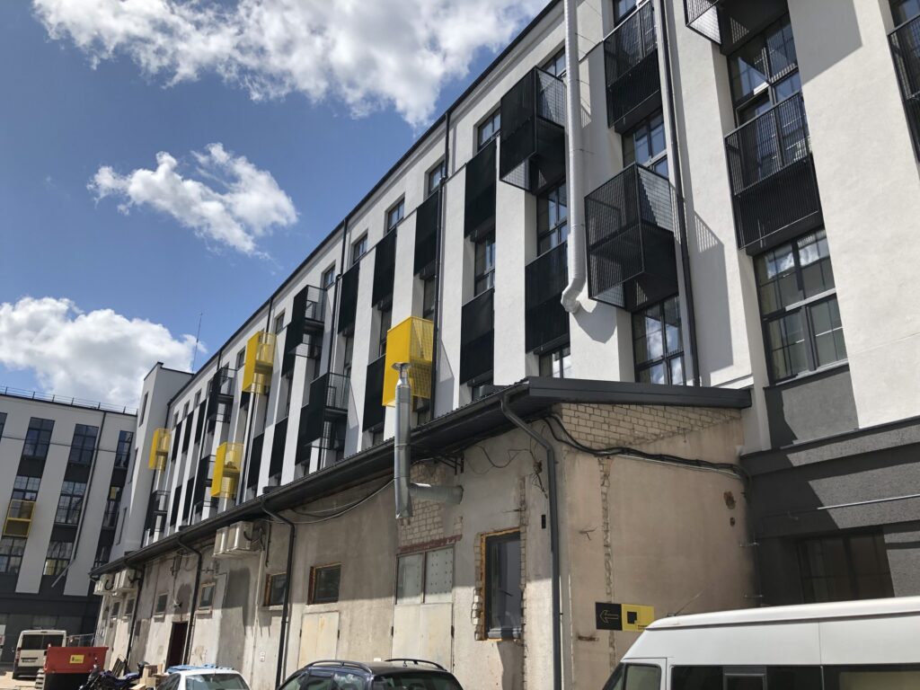 CITUS Radio City I etapas (Nida ir Banga) (Žemaičių g. 31) - Lofts - construction photos