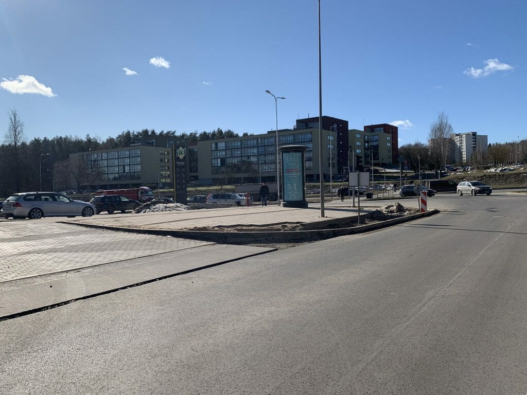 Ramaus eismo gatvė Didlaukio g. (Didlaukio g.) - Iela - būvdarbu attēli