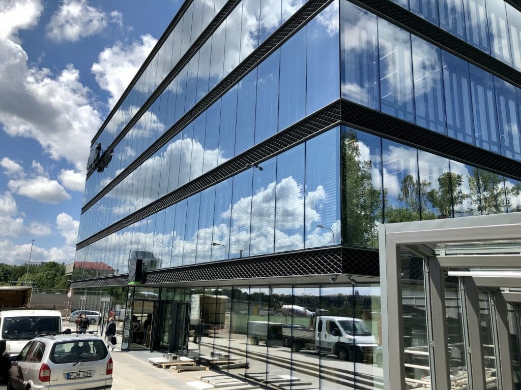 SEB administracinis (Gedimino Baravyko g. 4) - Biroju centrs - būvdarbu attēli