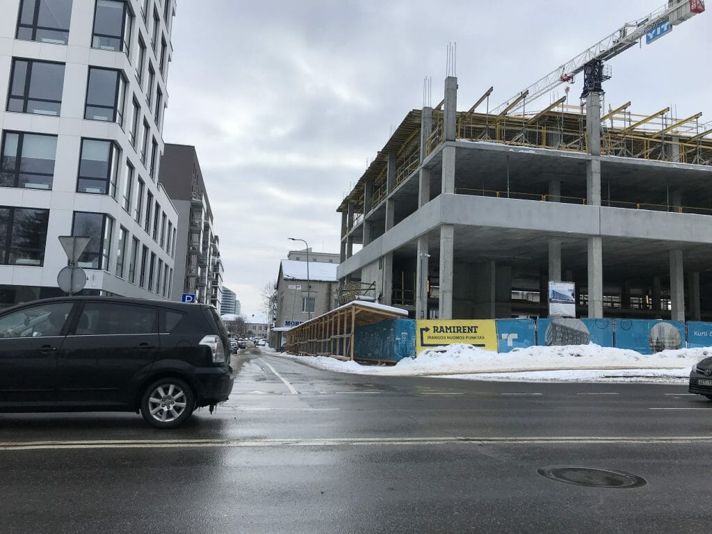 Žalgirio 112 (Žalgirio g. 112) - Biroju centrs - būvdarbu attēli