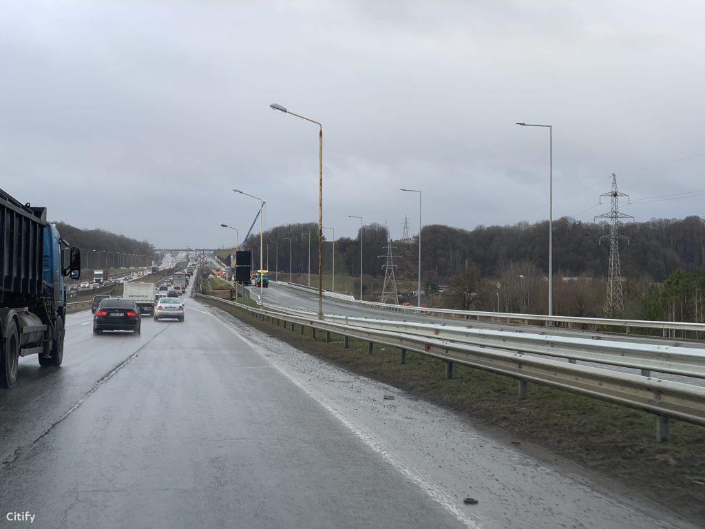 Islandijos pl. Kleboniškio tiltas 1 etapas (Islandijos pl.) - Bridge - construction photos