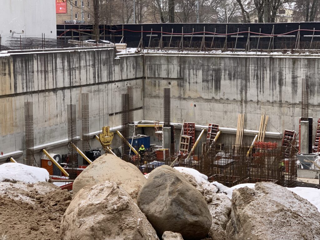 FLOW (Lvovo g. 21A) - Office center - construction photos