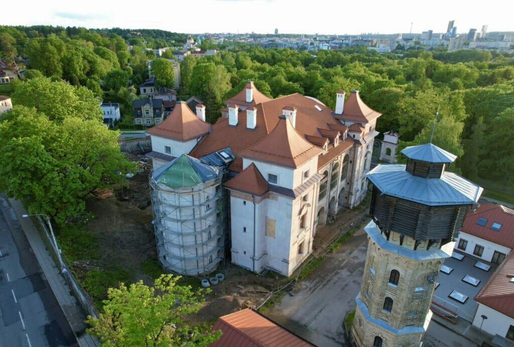 Sapiegų rūmai (L. Sapiegos g. 13) - Cultural center - construction photos
