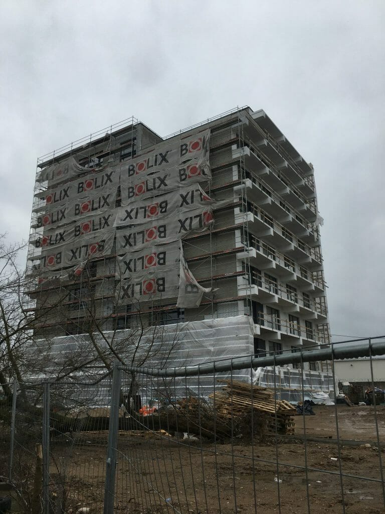 K9A (Kareivių g. 9A) - Multi apartment - construction photos