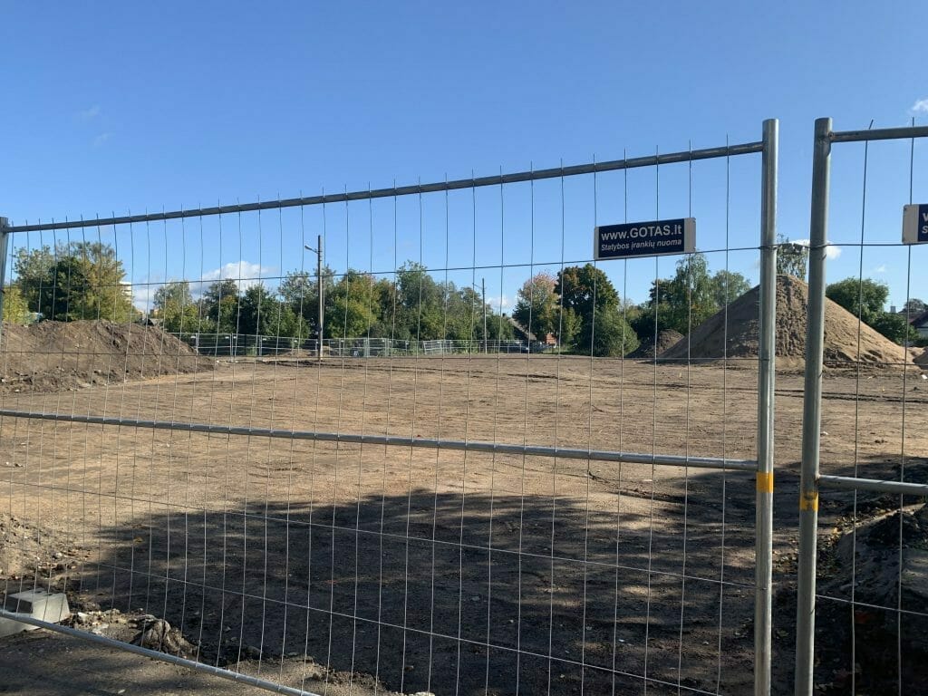 Šnipiškių aikštė (Giedraičių-Kintų g. skveras) (Kintų g.) - Square - construction photos