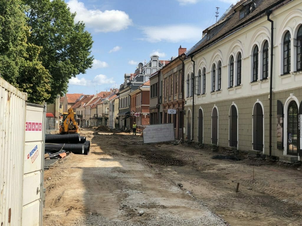 Vilniaus g. rekonstrukcija (Vilniaus g.) - Street - construction photos