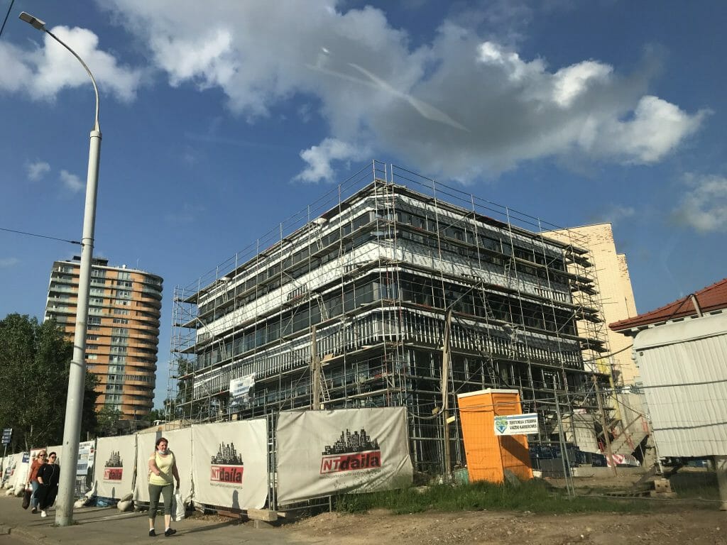 N1C (Nemenčinės pl. 1C) - Daugiabutis, Verslo centras - statybų nuotraukos