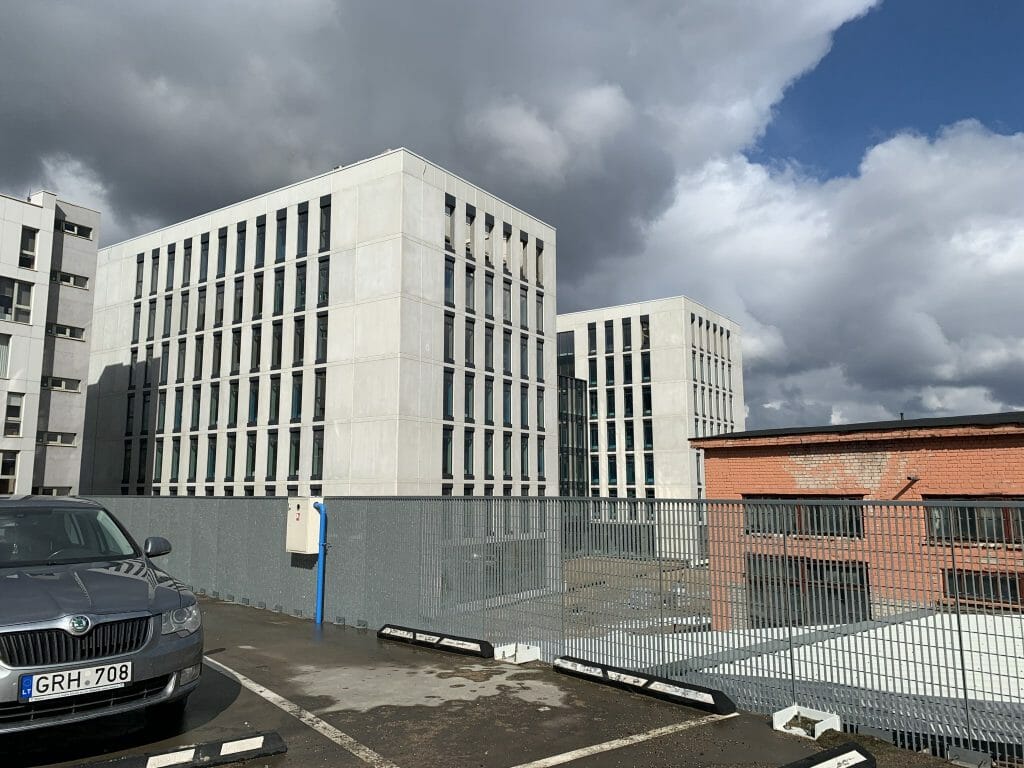 OFFICE 100 by Skraidenis (Panerių g. 49) - Office center - construction photos