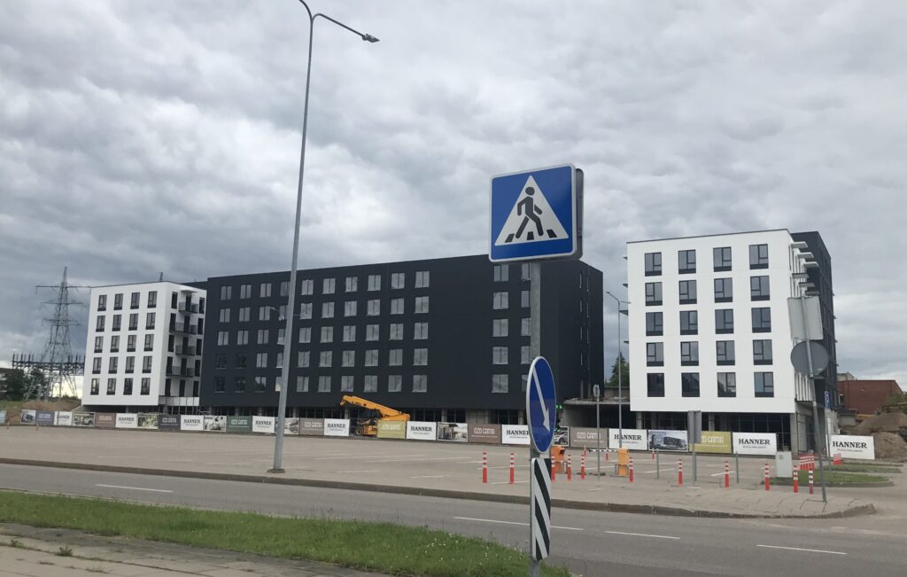 Ozo gama (Kalvarijų g. 204B) - Viešbutis, Daugiabutis - statybų nuotraukos