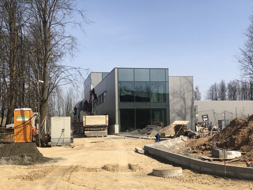 Partizanų g. 75K (Partizanų g. 75K) - Shopping center - construction photos