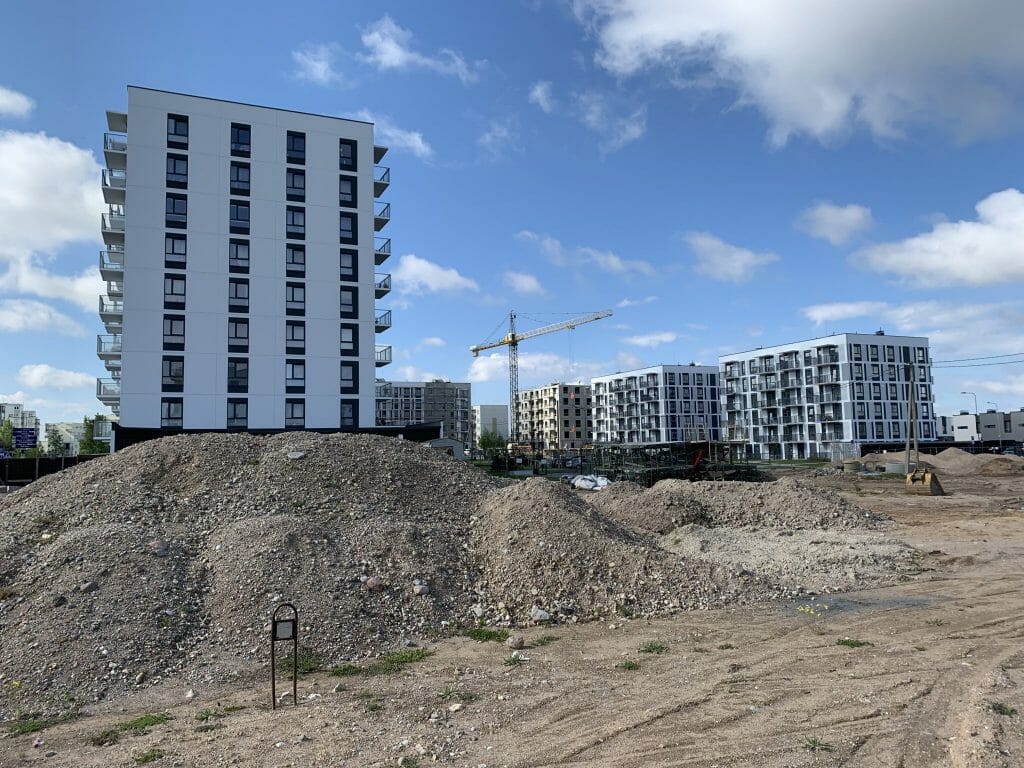 Karaliaučiaus kvartalas (Karaliaučiaus g. 7B) - Multi apartment - construction photos