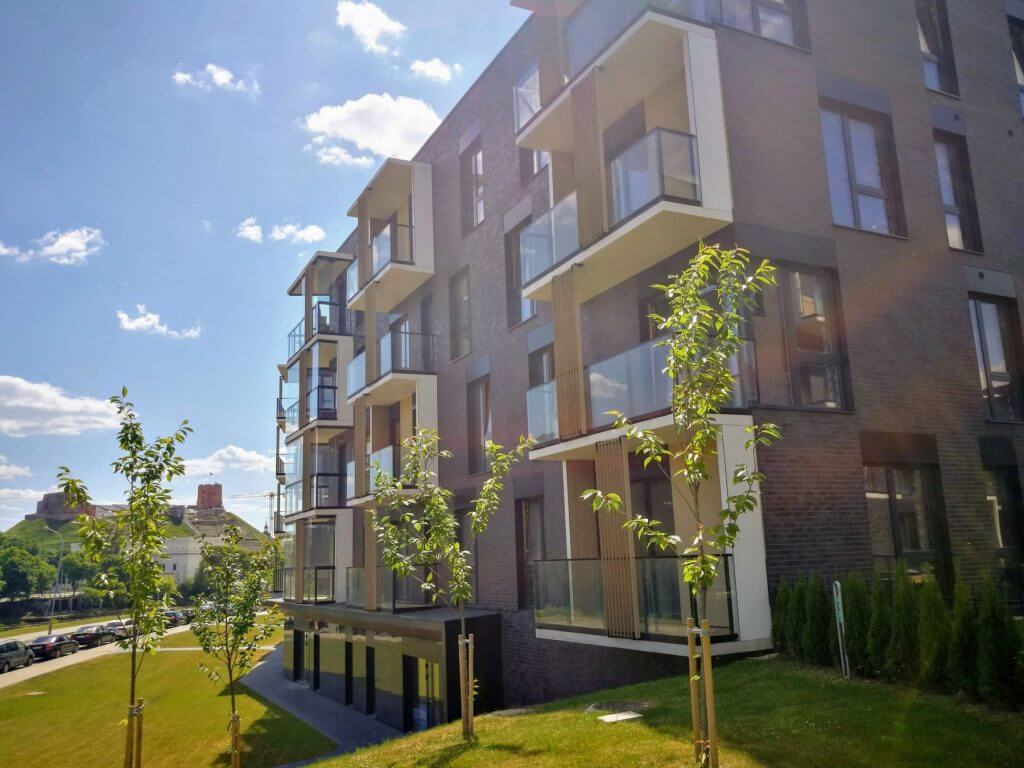 Pilies apartamentai (Olimpiečių g. 3) - Multi apartment - construction photos