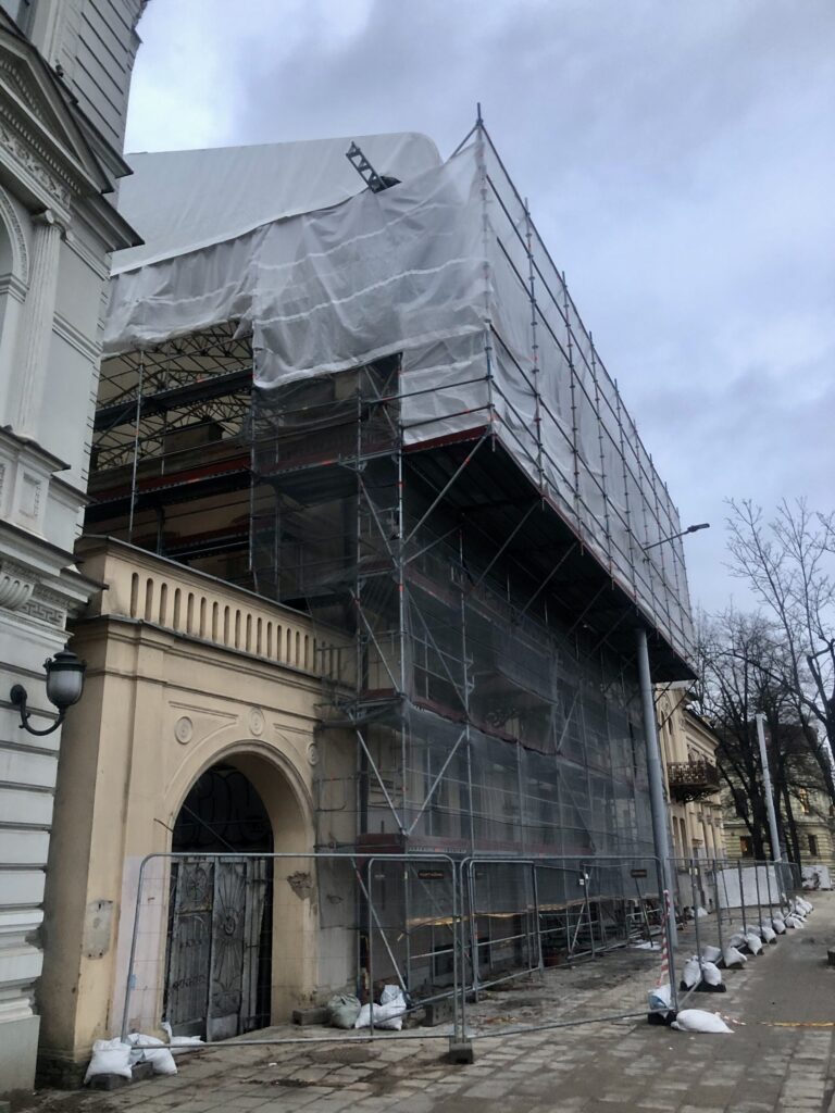 Radvilų valda Žygimantų g. 3 (Žygimantų g. 3) - Office center - construction photos