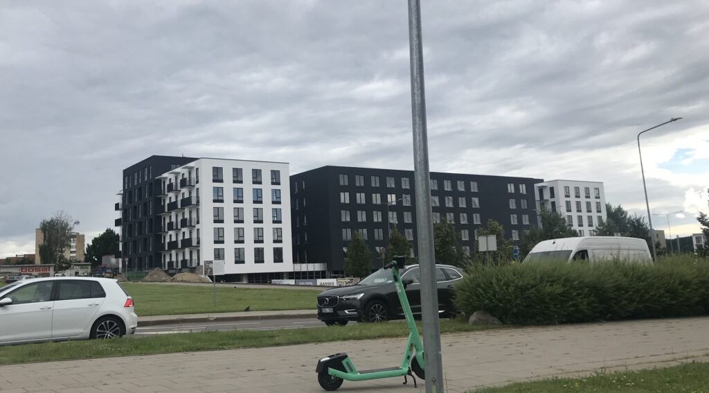 Ozo gama (Kalvarijų g. 204B) - Viešbutis, Daugiabutis - statybų nuotraukos