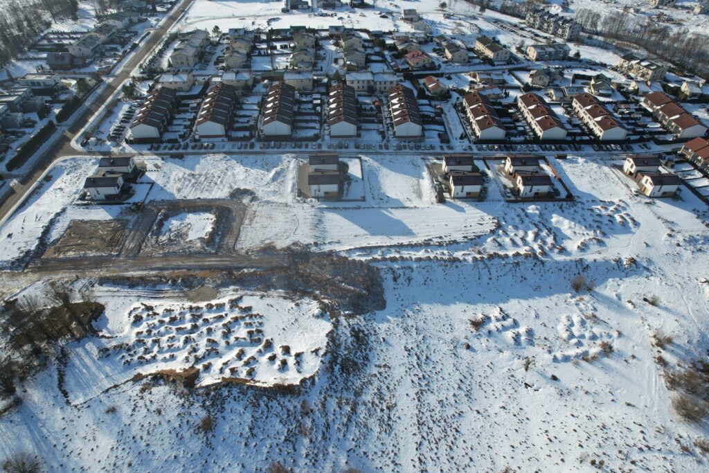 Klevinė (Šaltalankių g. 1, 3, 5, 7, 9, 11, Žvaigždžių g. 1, 2, 3, 4, 5, 6, 7, 8, 9) - Row housing - construction photos