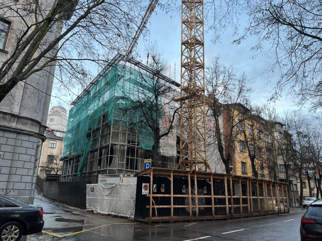 V. Putvinskio g. 36 (V. Putvinskio g. 36) - Multi apartment - construction photos