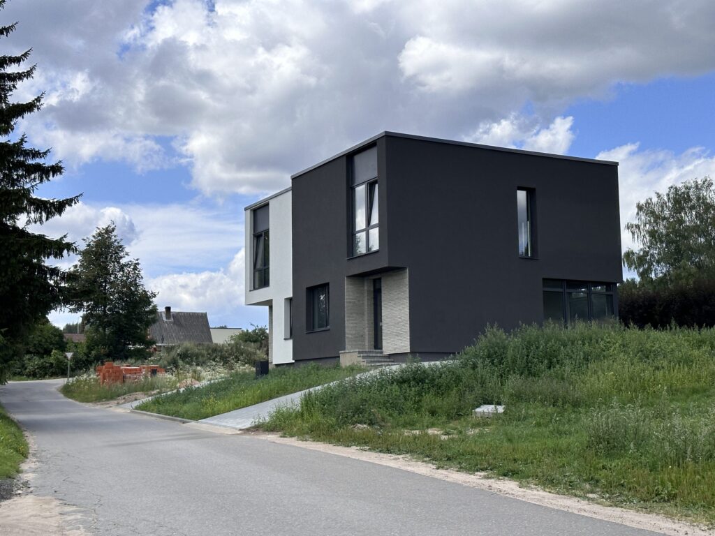 Barsukynės namai (Barsukynės g. 28, 28A) - Rindu mājas - būvdarbu attēli