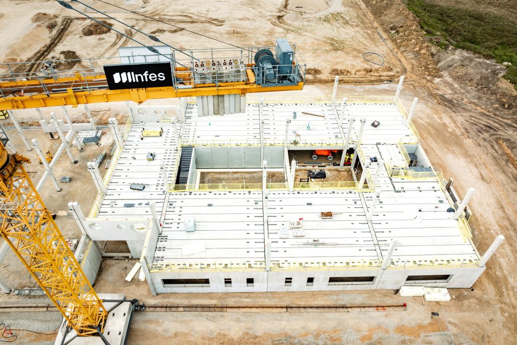 Sendvario Daugiafunkcinis Centras (Agilos g. 12) - Primary and secondary education - construction photos